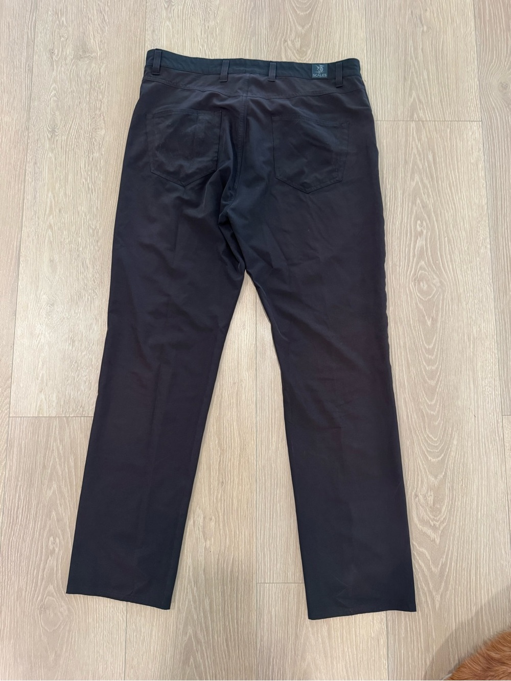 Men's Black Casual Dress Pants